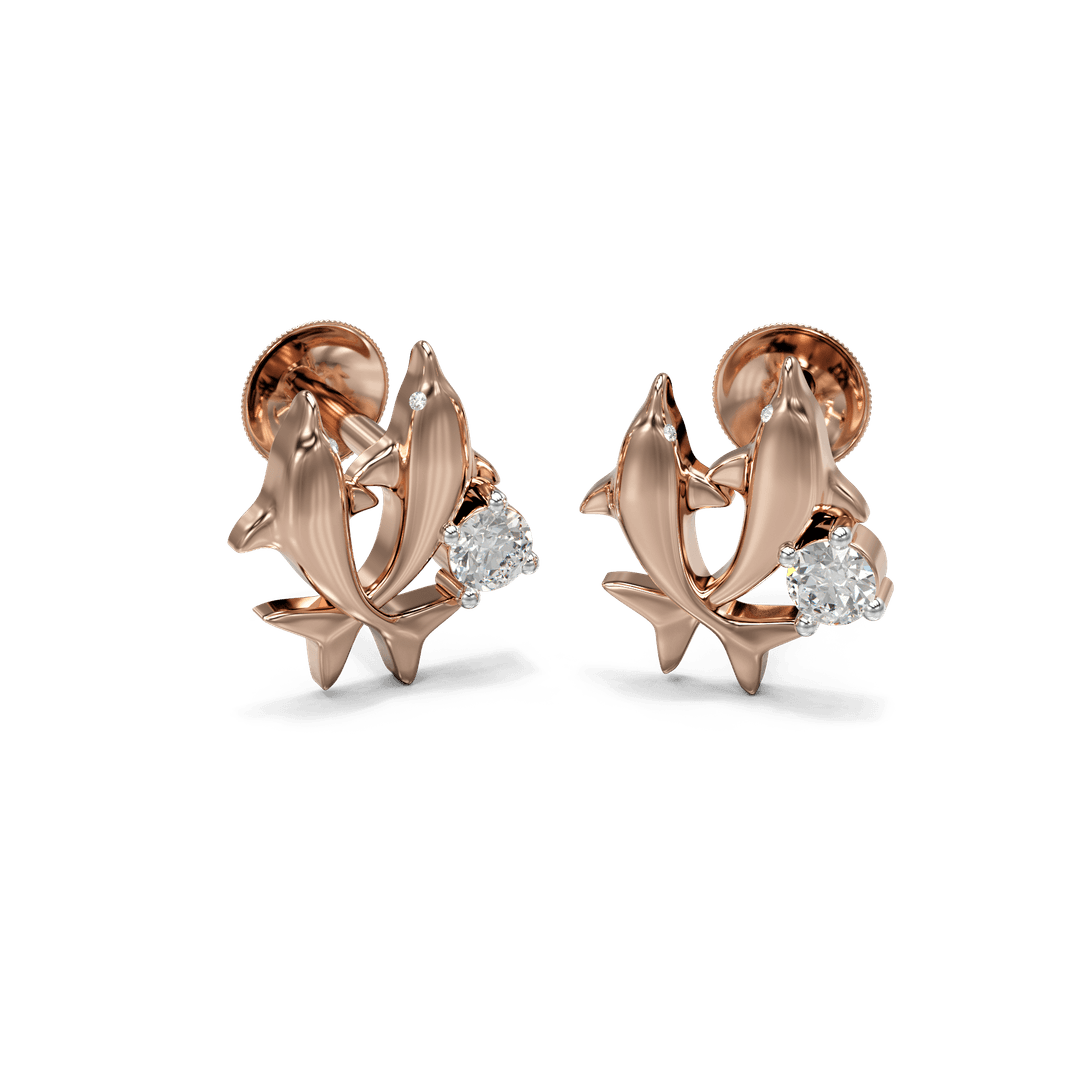 18K Mila Gold Earring
