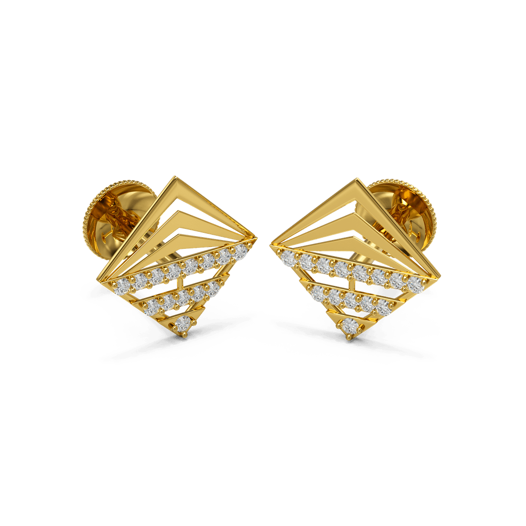 22K Zunaira Gold Earring