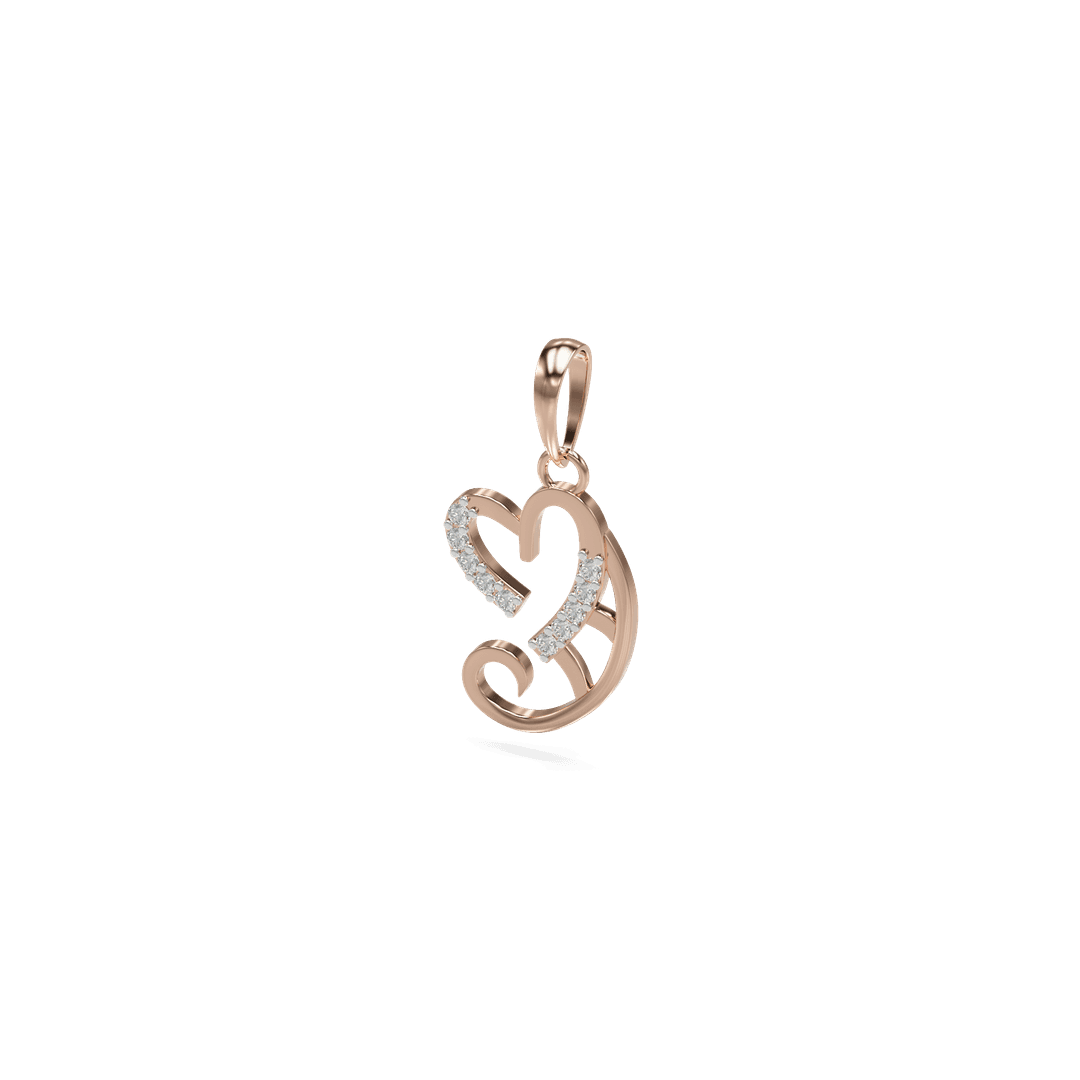 18K Isla Diamond Gold Pendant