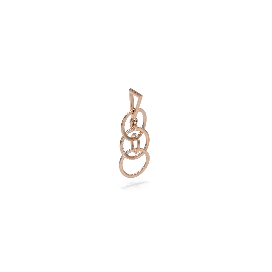 18K Navnee Diamond Gold Pendant