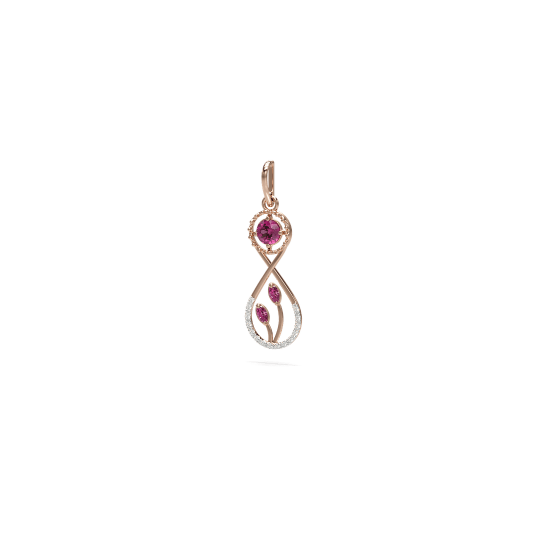 18K Jazzlyn Diamond Gold Pendant