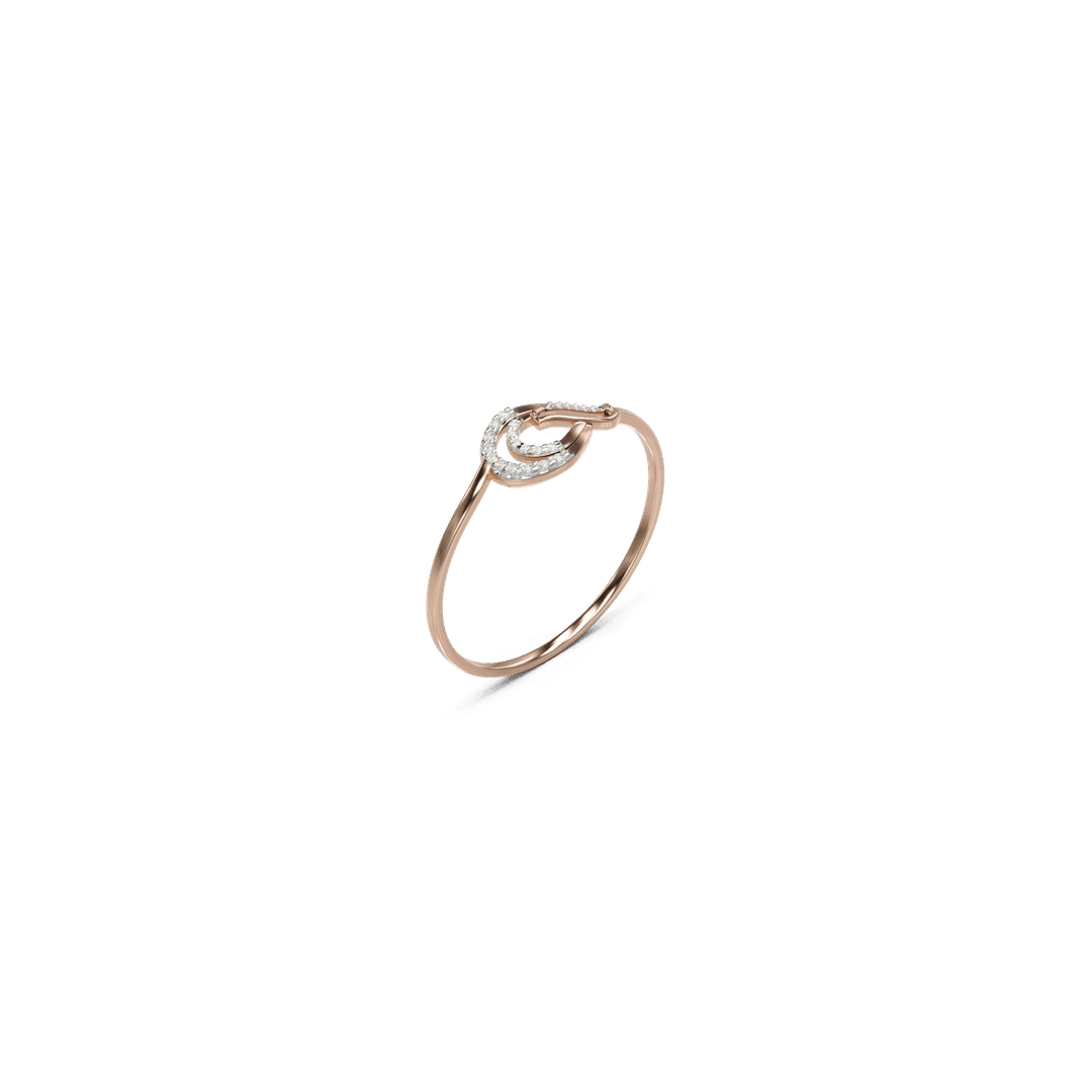 18K Sherin Diamond Gold Ring